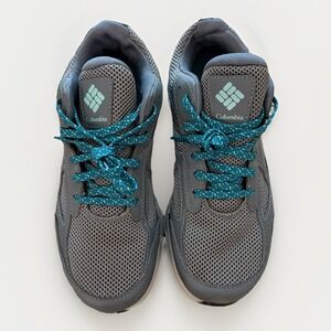 Columbia Shoes Womens Size 7.5 Gray Mesh Running Low Top Sneakers BL0176-053